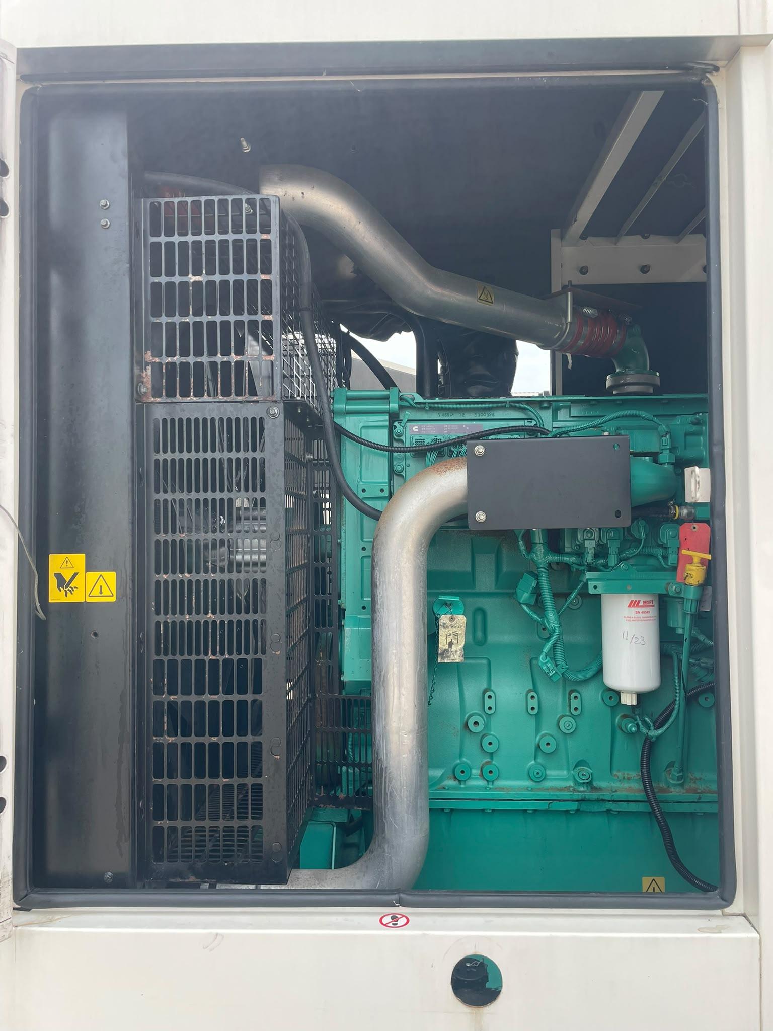 550kVA ADVANCED Cummins QSX15-G8 Canopied Used Generator