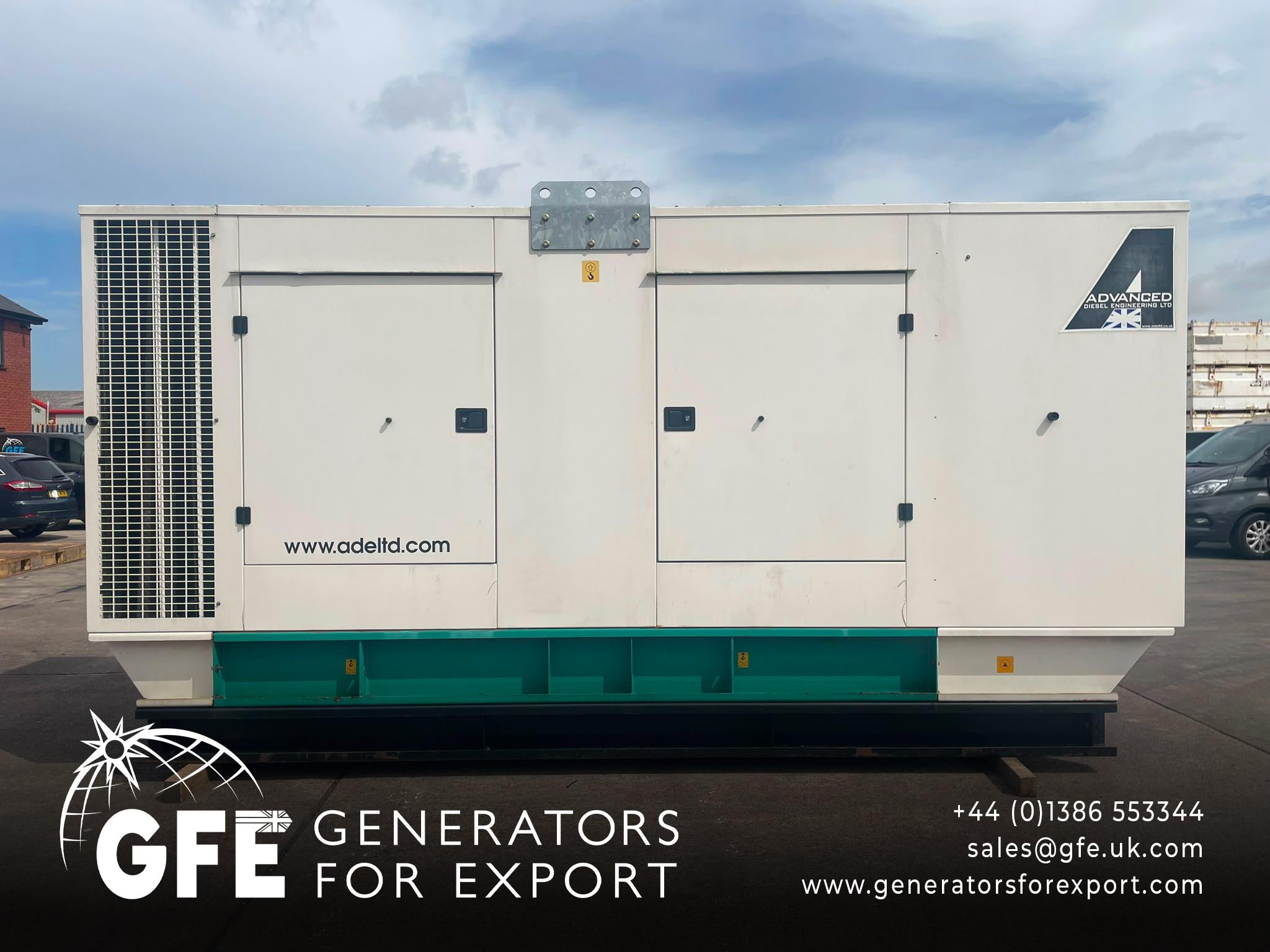 550kVA ADVANCED Cummins QSX15-G8 Canopied Used Generator