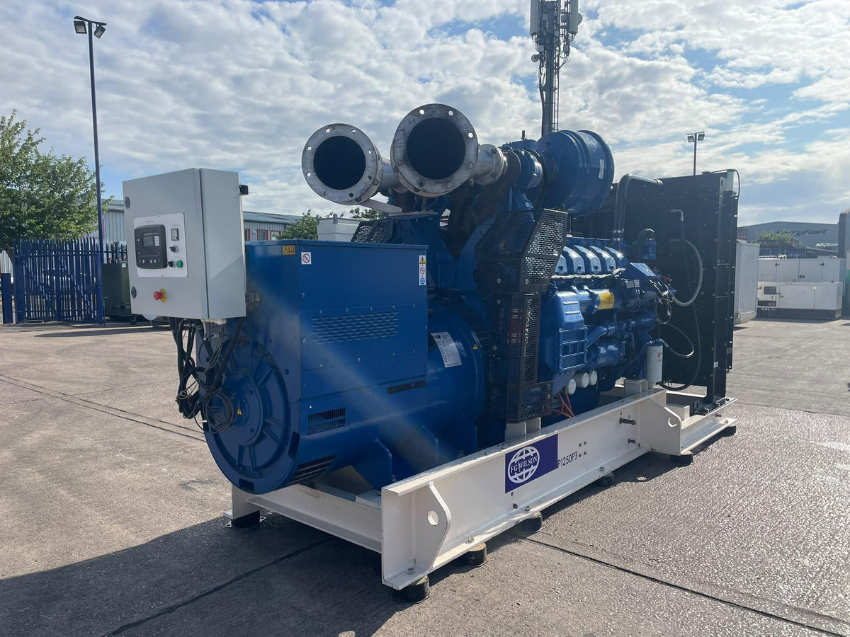 1250kVA FG WILSON P1250P3 PERKINS 4012-46TWG2A 1500 Open Used Generator