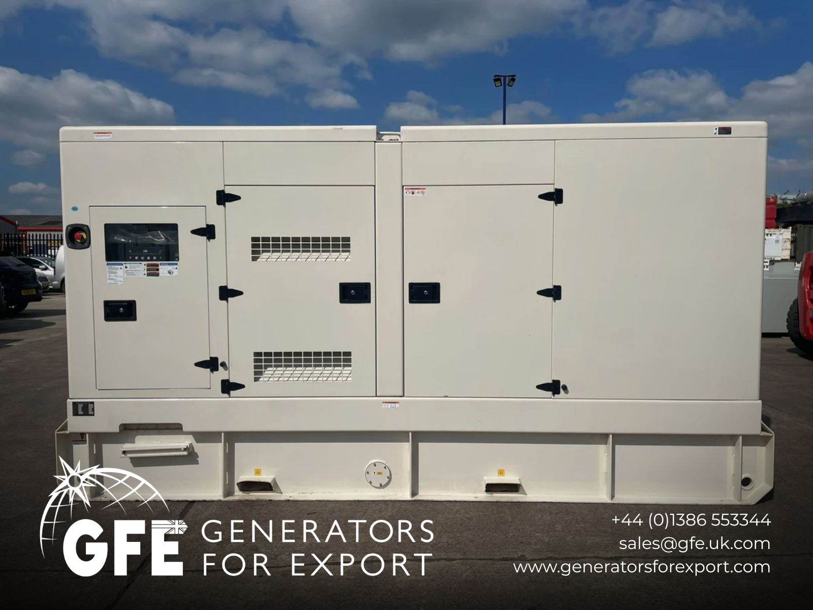 352kVA YorPower YXC32ORSC Cummins 6LTAA9.5-G1 Canopied Used Generator