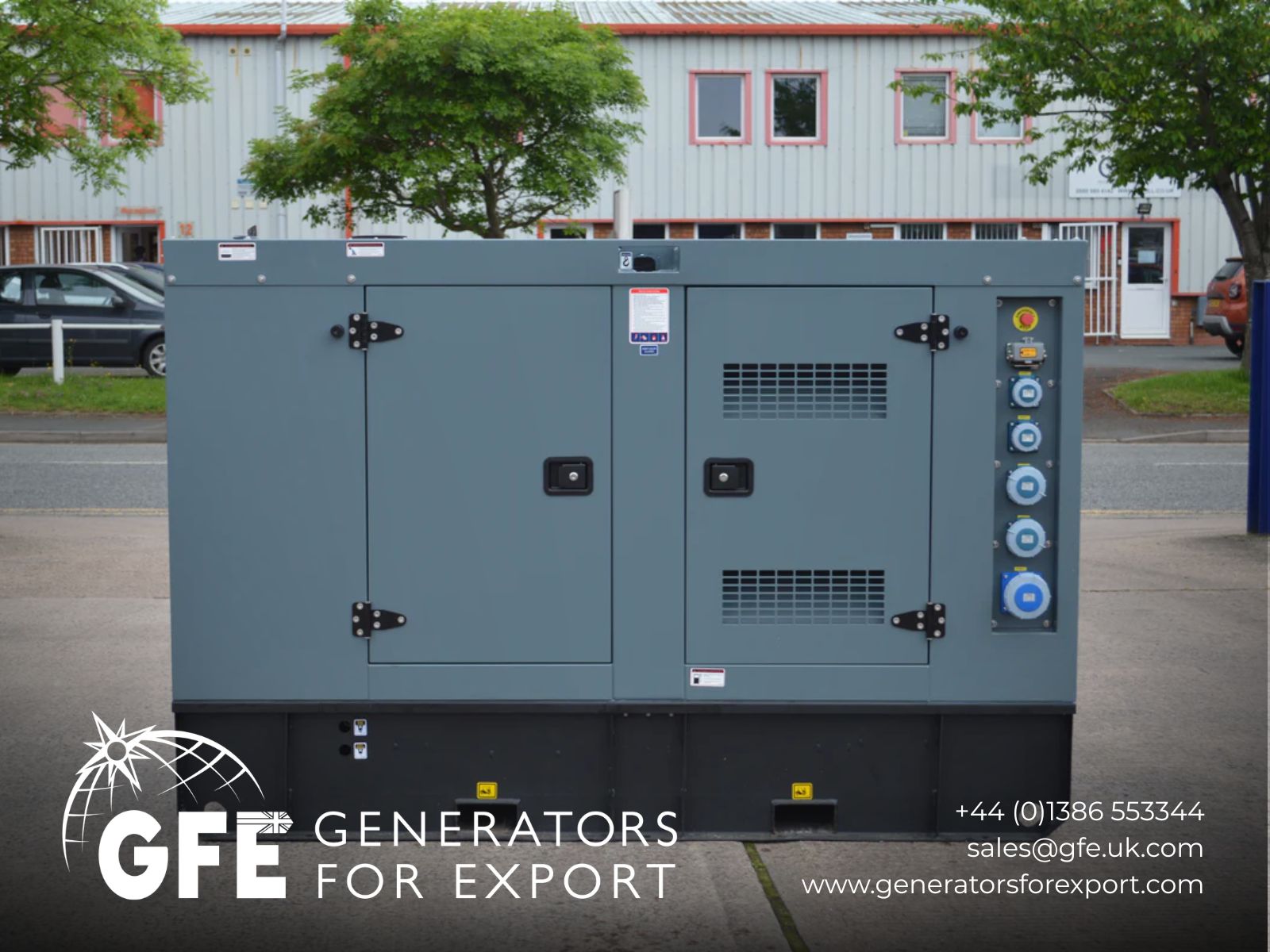35kVA Cummins Used Generator - GFE35CSC-1