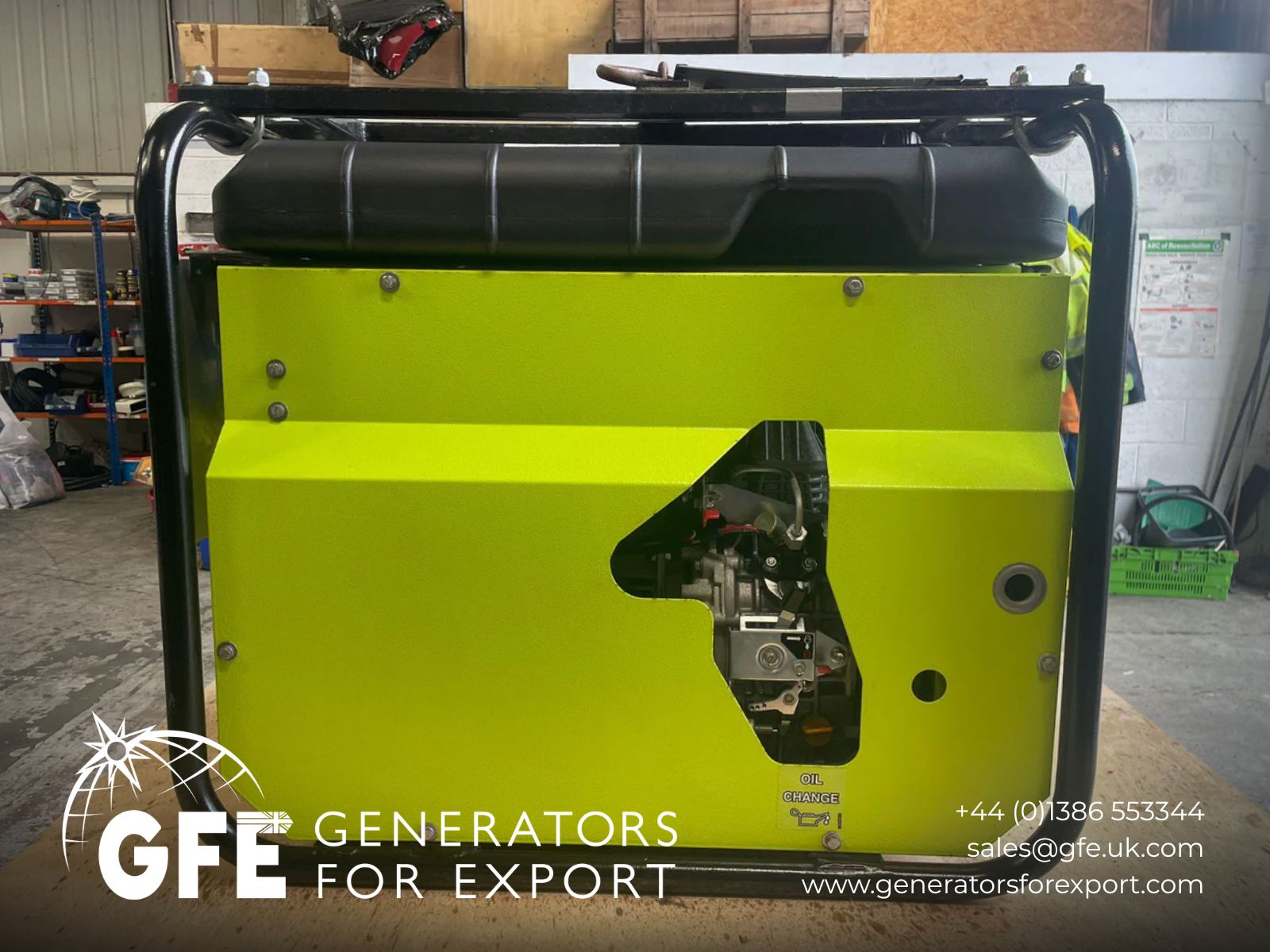 4.4kVA Pramac P4500SYEDI Yanmar L70V5EJOC1HAPR Open used generator (Multiples)
