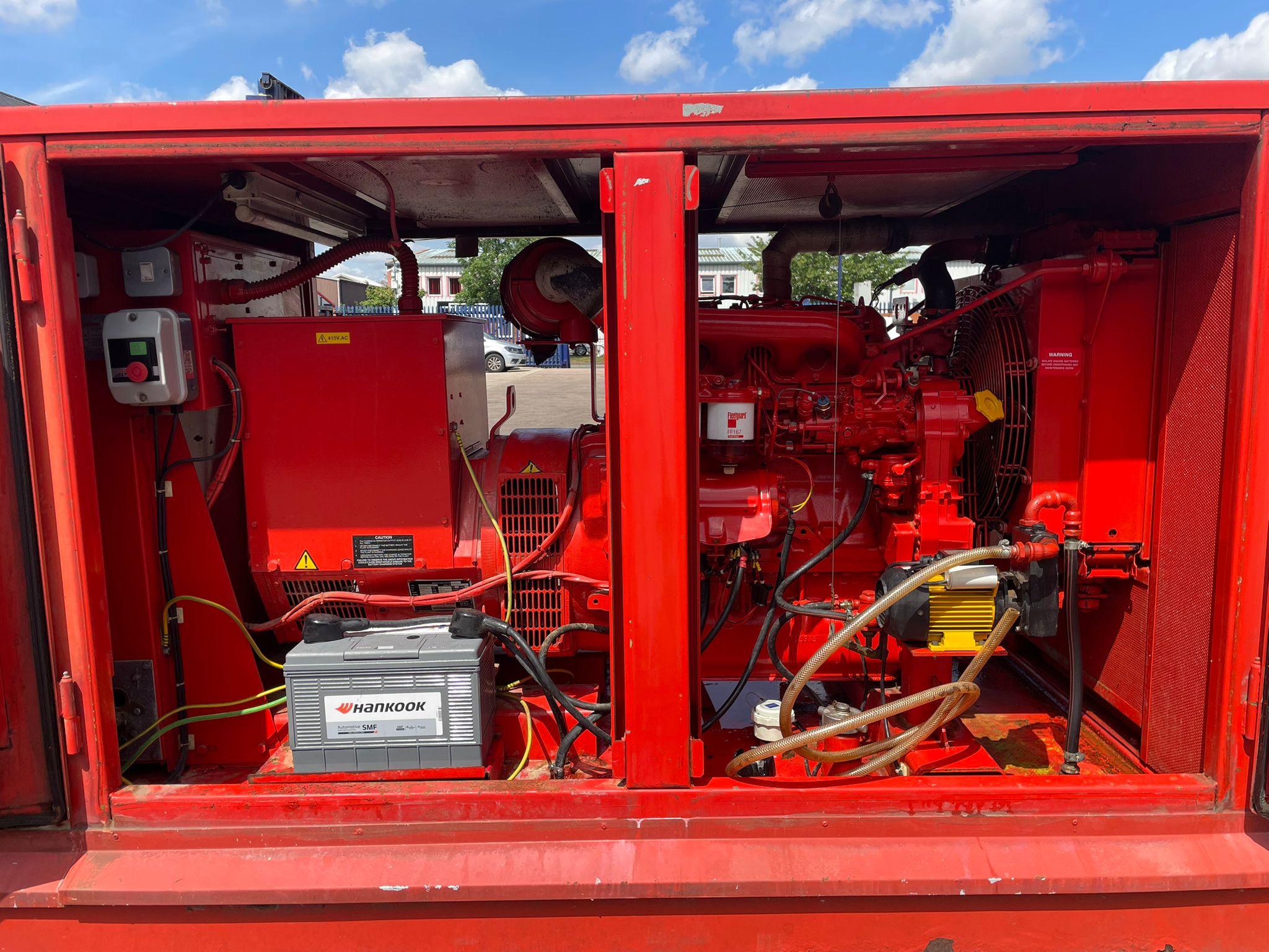44kVA PETBOW AHFB32A IVECO 8041 I 05.55 Canopied Used Generator