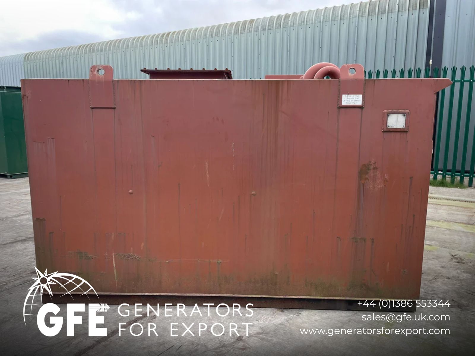 4600 Litre Bunded Fuel Tank