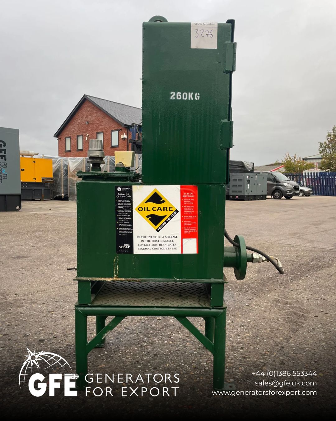 50 Litres Oil Care Oil Tank
