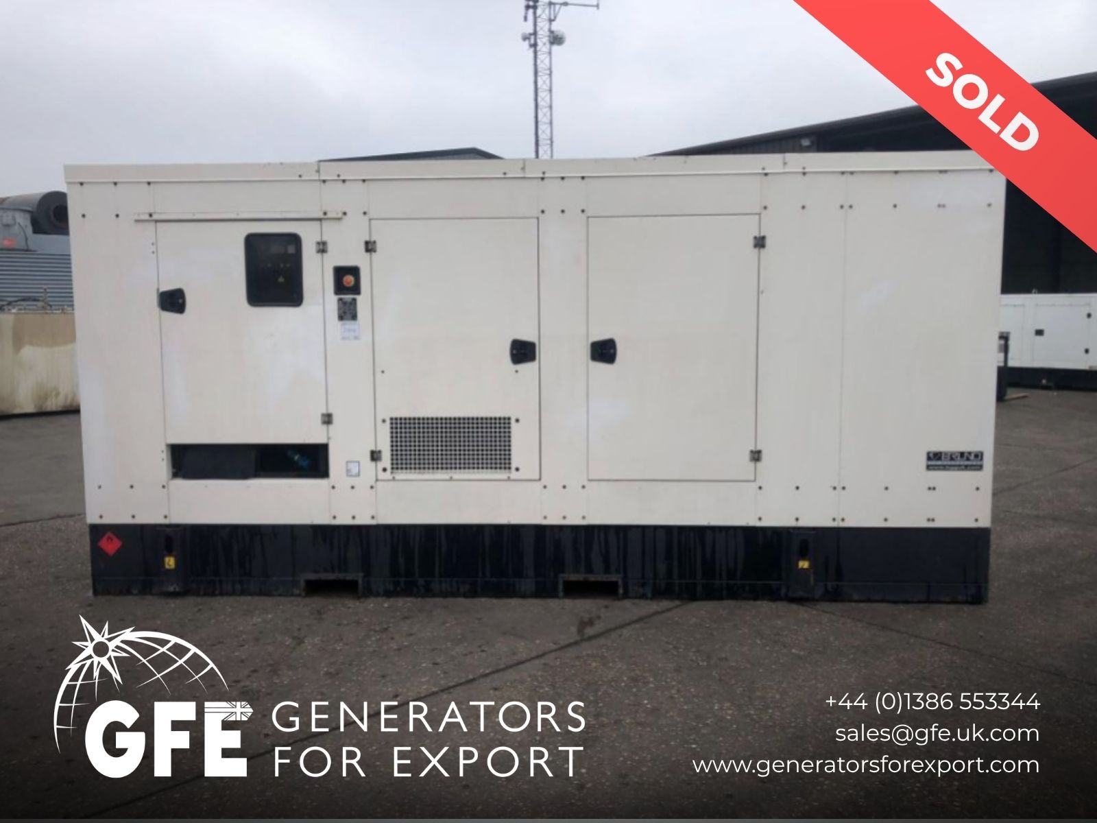 550kVA Bruno Perkins used generator