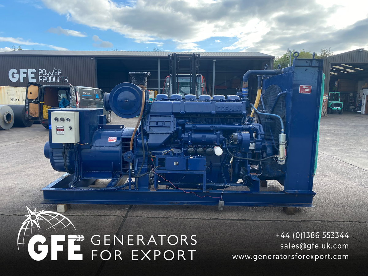 525kVA Dorman 6SETCR Open Used Generator