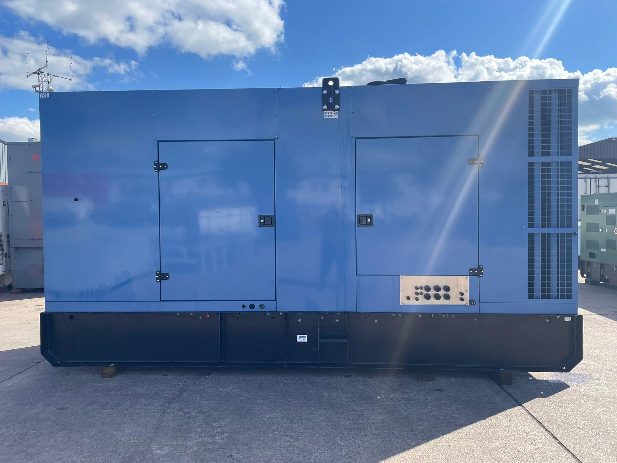 630kVA SDMO D630 Doosan DP180LA Canopied Used Generator