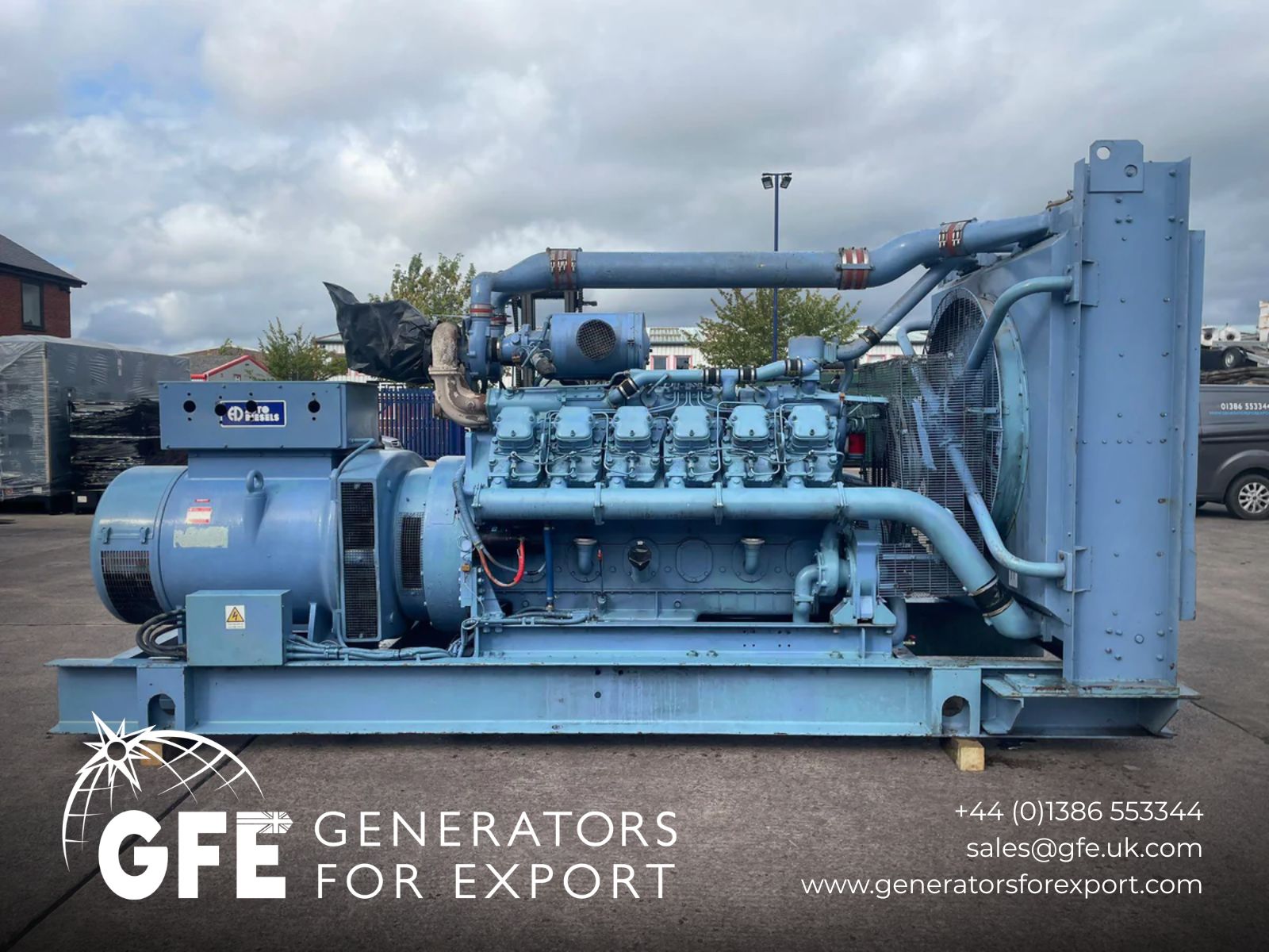 800kVA Auto Diesels Dorman used generator