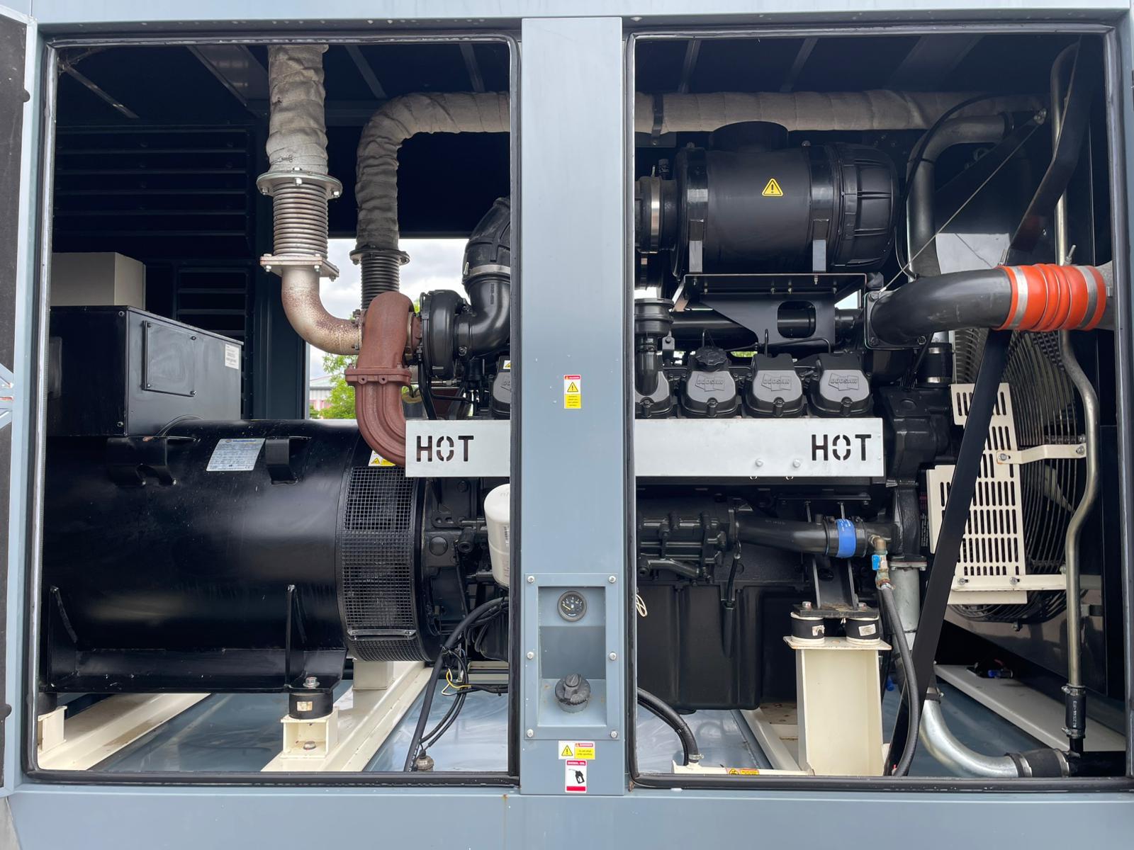 830kVA Teksan TJ830DW5A Doosan  DP222LC Canopied Used Generator