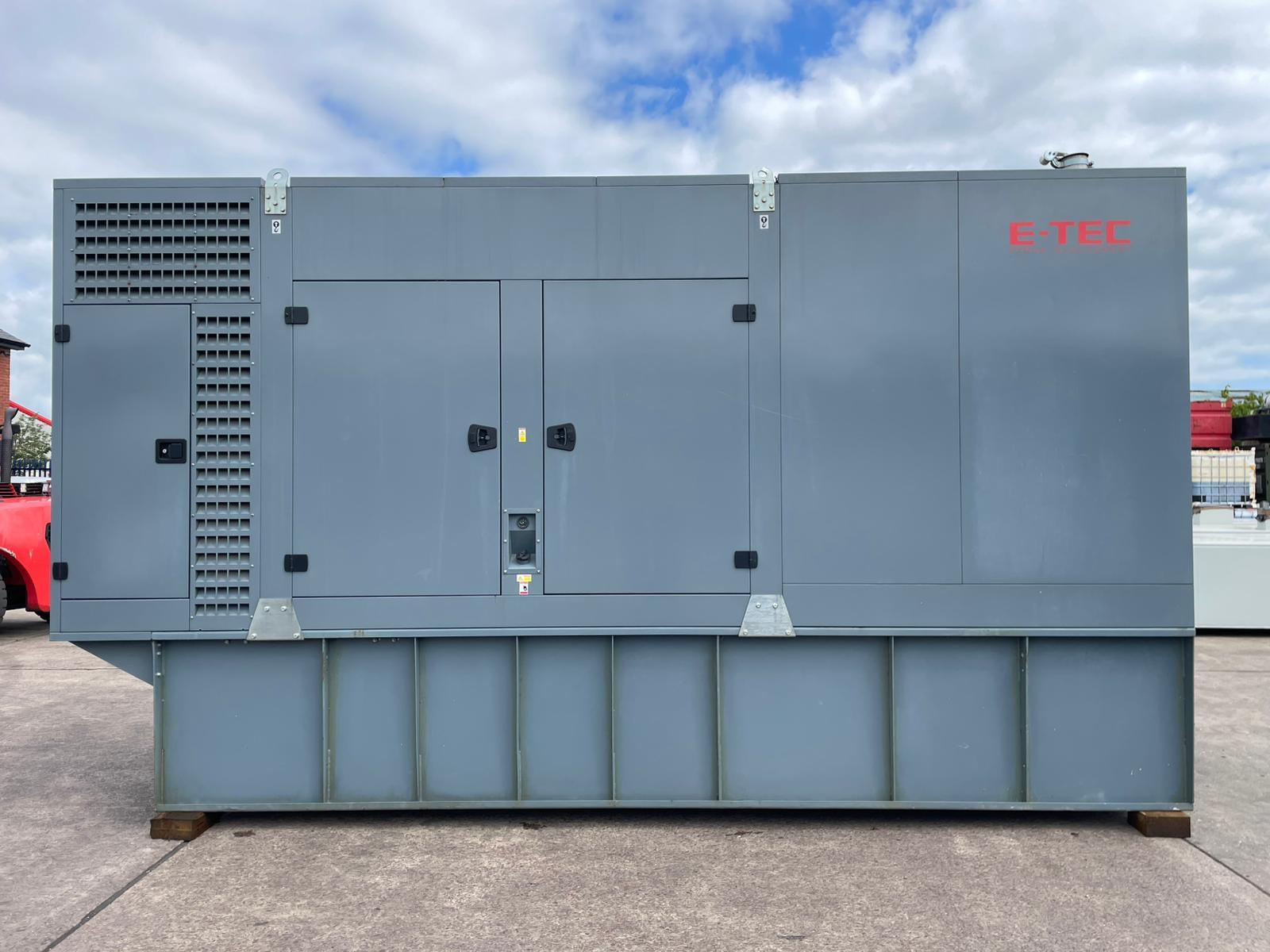 830kVA Teksan TJ830DW5A Doosan  DP222LC Canopied Used Generator