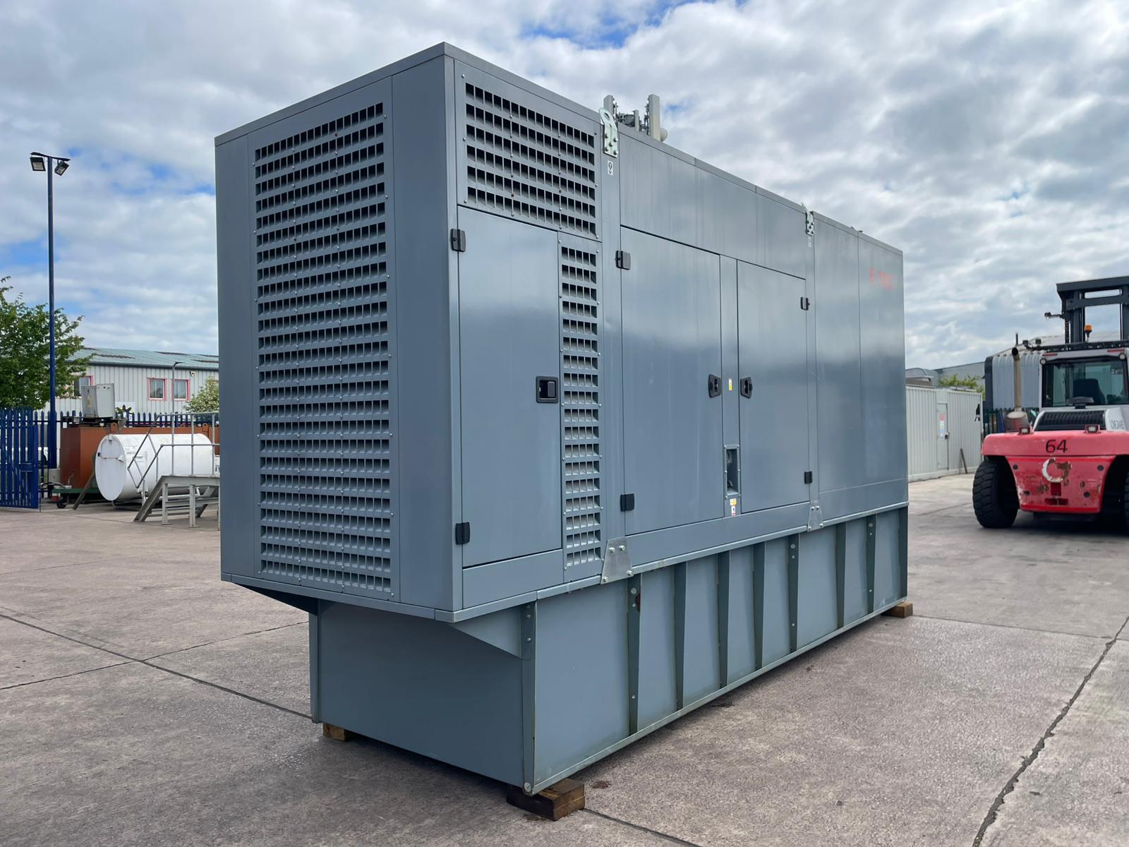 830kVA Teksan TJ830DW5A Doosan  DP222LC Canopied Used Generator