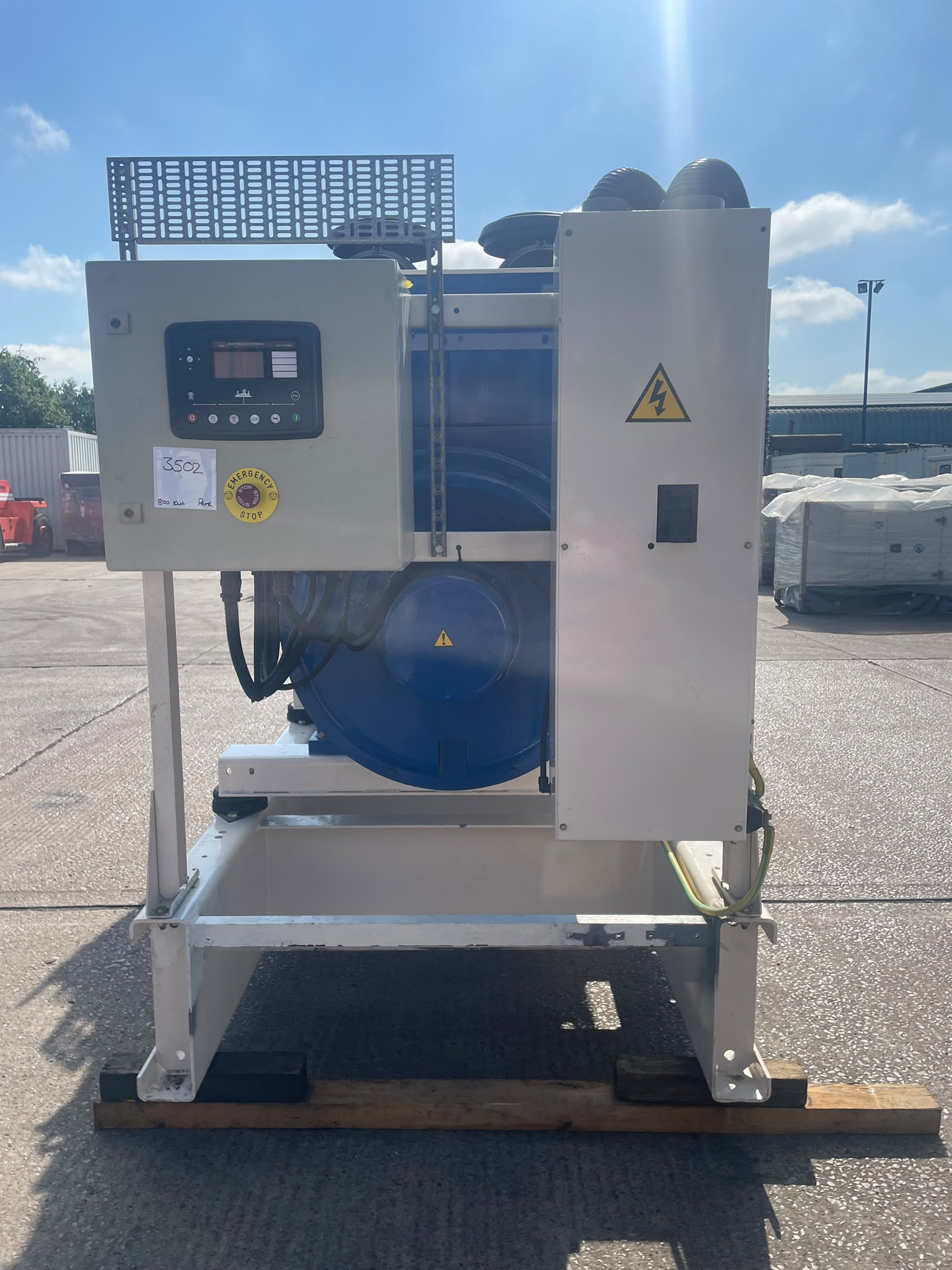 880kVA FG Wilson P800 Perkins 3012-TAG3A Open Used Generator