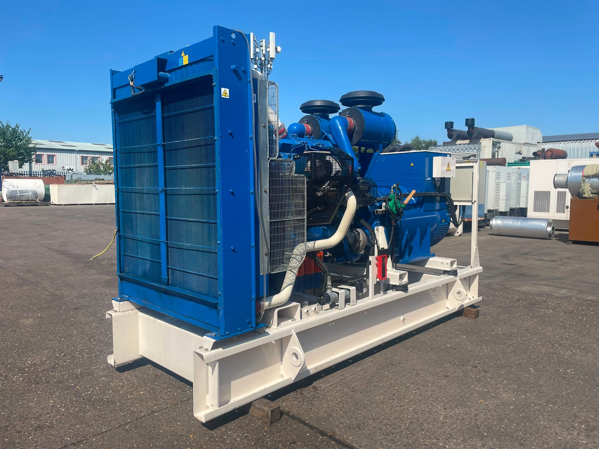 880kVA FG Wilson P800 Perkins 3012-TAG3A Open Used Generator