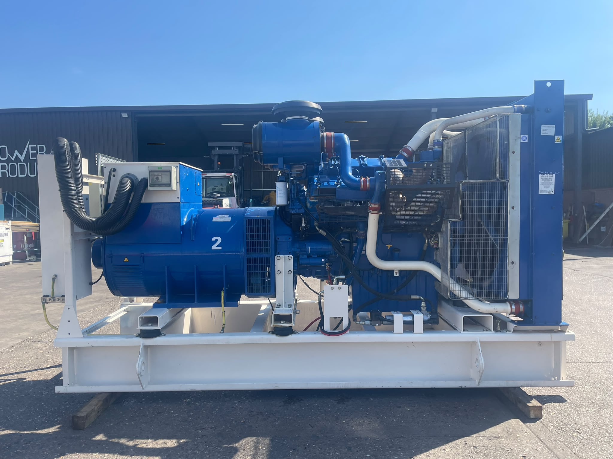 880kVA FG Wilson P800 Perkins 3012-TAG3A Open Used Generator