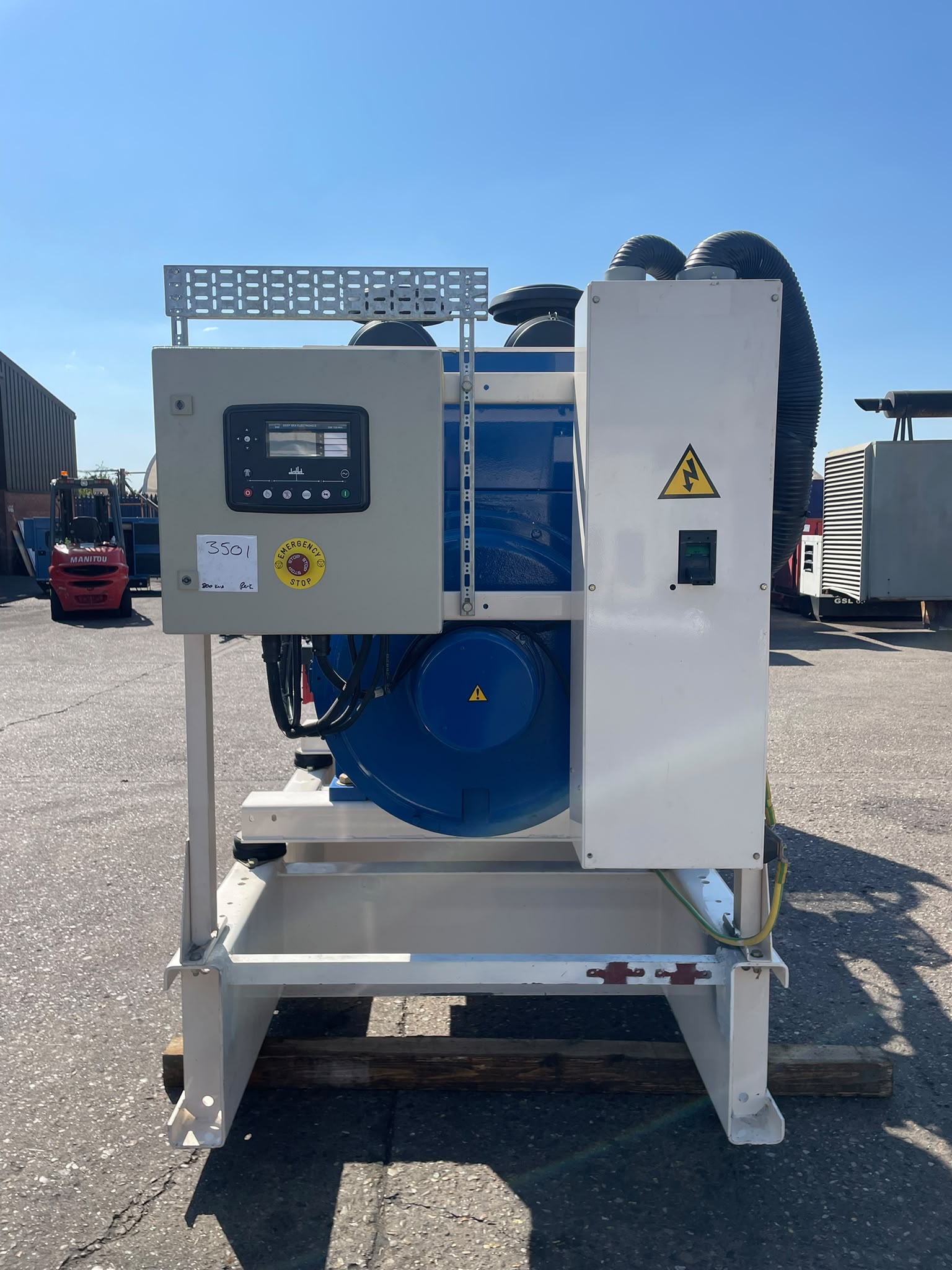 880kVA FG Wilson P800 Perkins 3012-TAG3A Open Used Generator