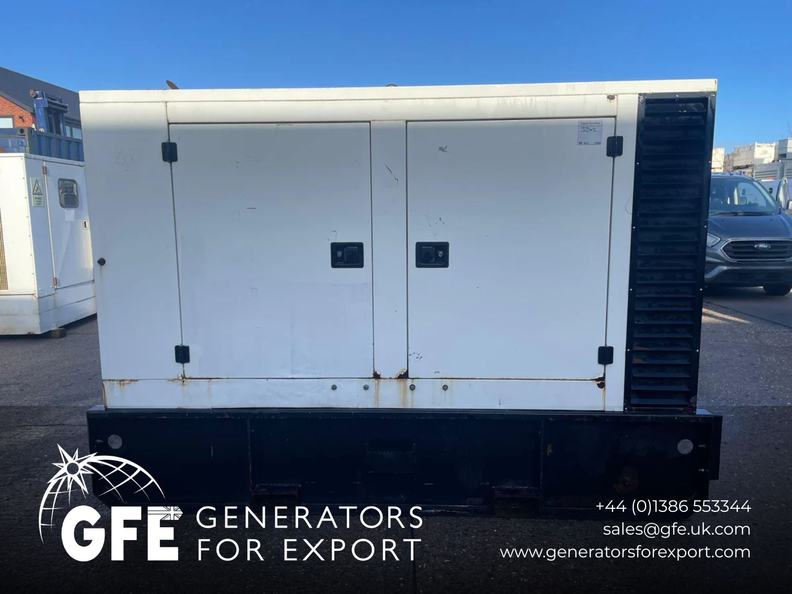 88kVA Powerplant RP80 Iveco NEF45TE1F.S550 Canopied Used Generator