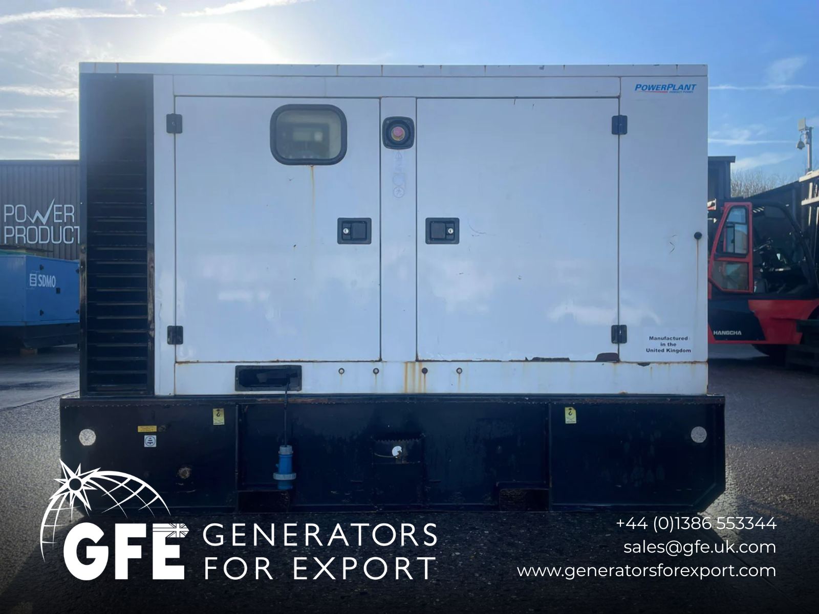 88kVA Powerplant RP80 Iveco NEF45TE1F.S5 Canopied Used Generator