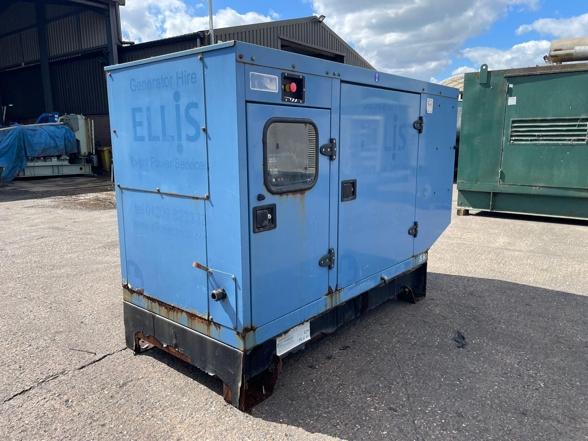88kVA SDMO John Deere used generator
