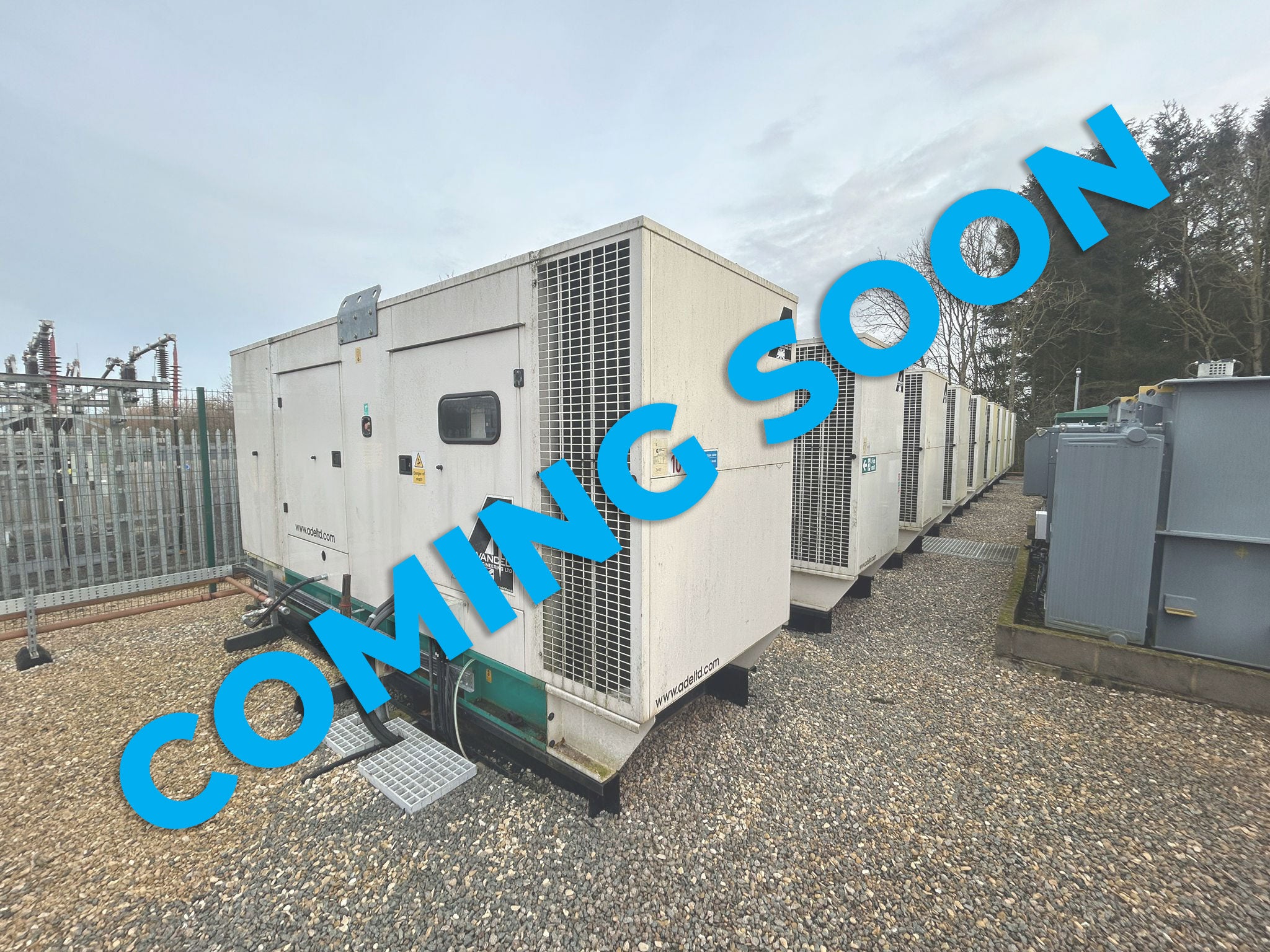 550kVA ADE C550 Cummins used Generators (Multiples)