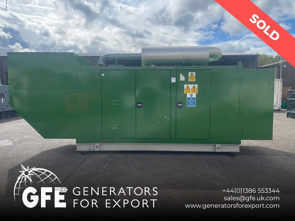 300kVA Diesel Power Systems Volvo  TWD1210G Canopied Used Generator - SOLD