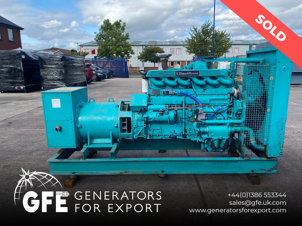 175kVA Rolls Royce E265L ERRA-18 Open Used Generator - SPARES OR REPAIR - SOLD