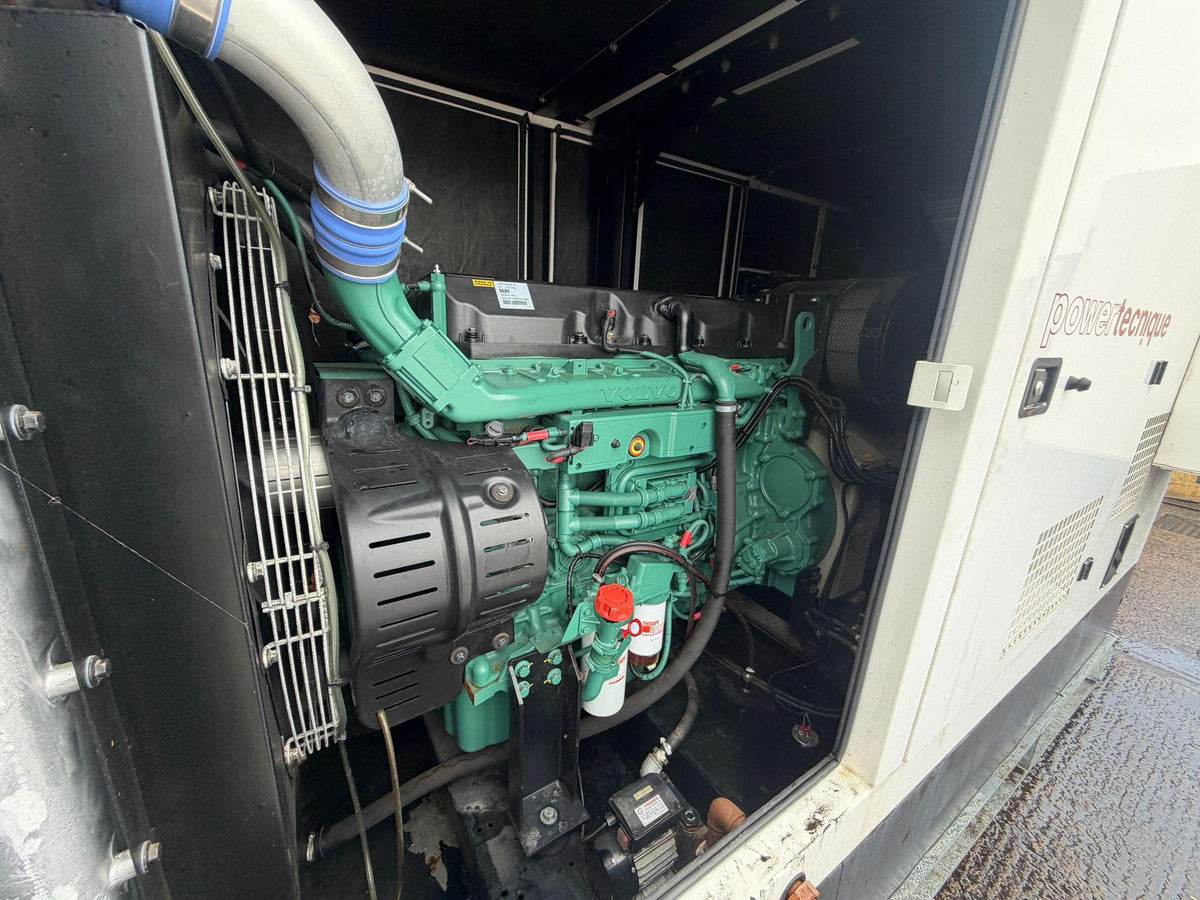 330kVA PowerTecnique Volvo TAD 941 GE Canopied Used Generator