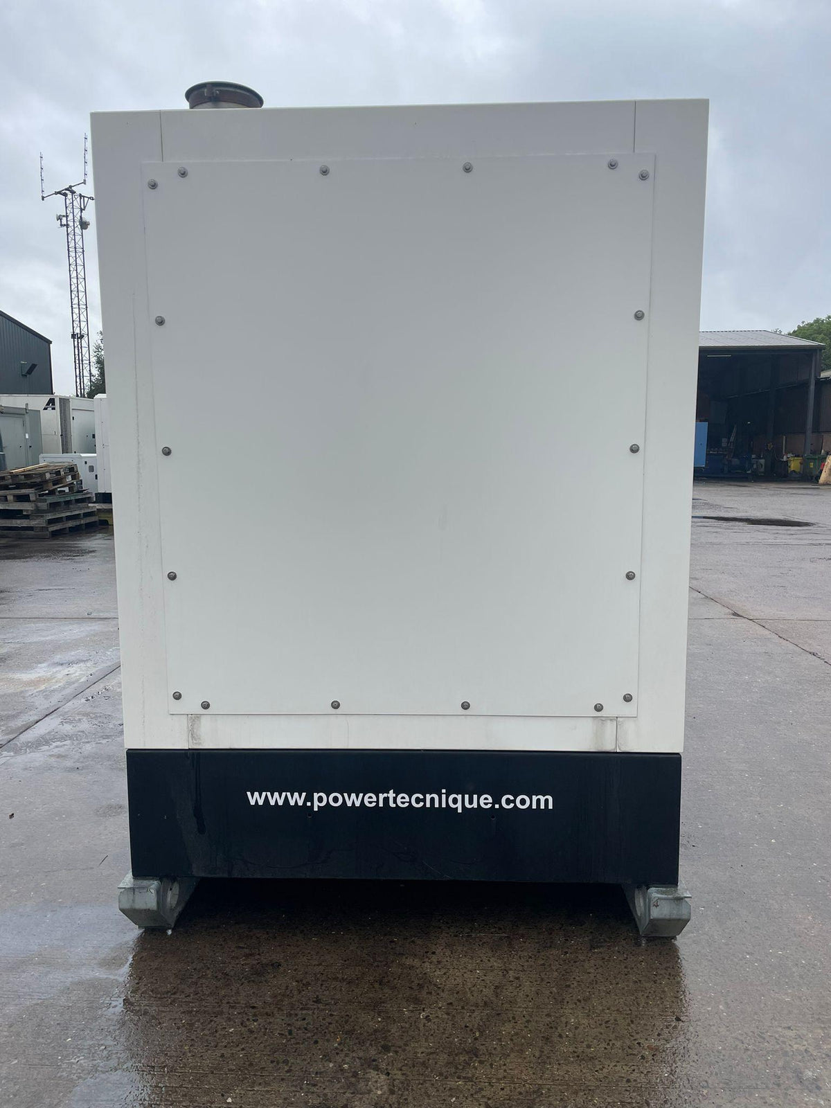330kVA PowerTecnique Volvo TAD 941 GE Canopied Used Generator