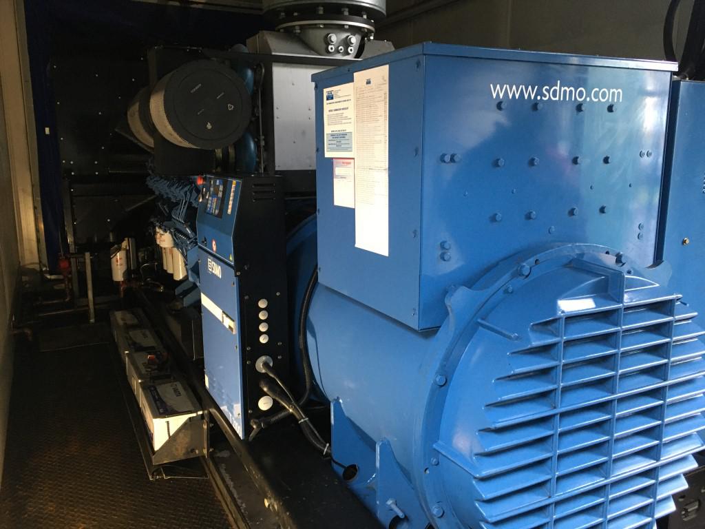 2050KVA SDMO Mitsubishi used generator