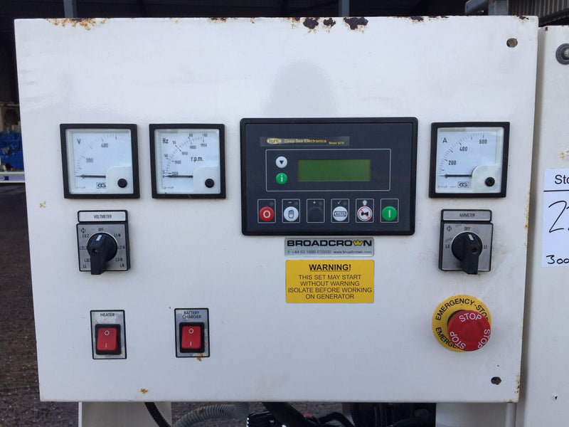 300KVA Broadcrown John Deere used generator