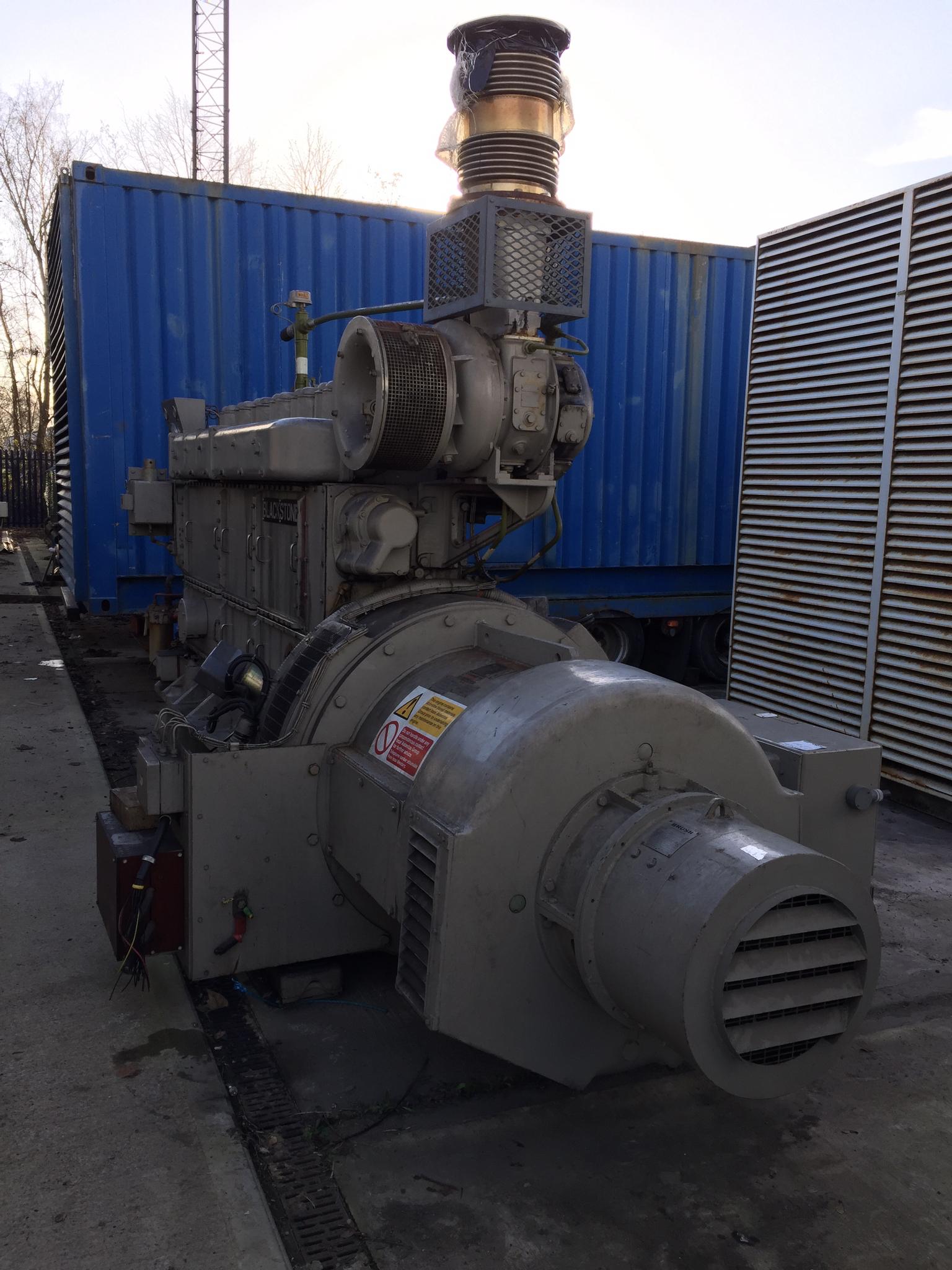 375KVA Blackstone used generator