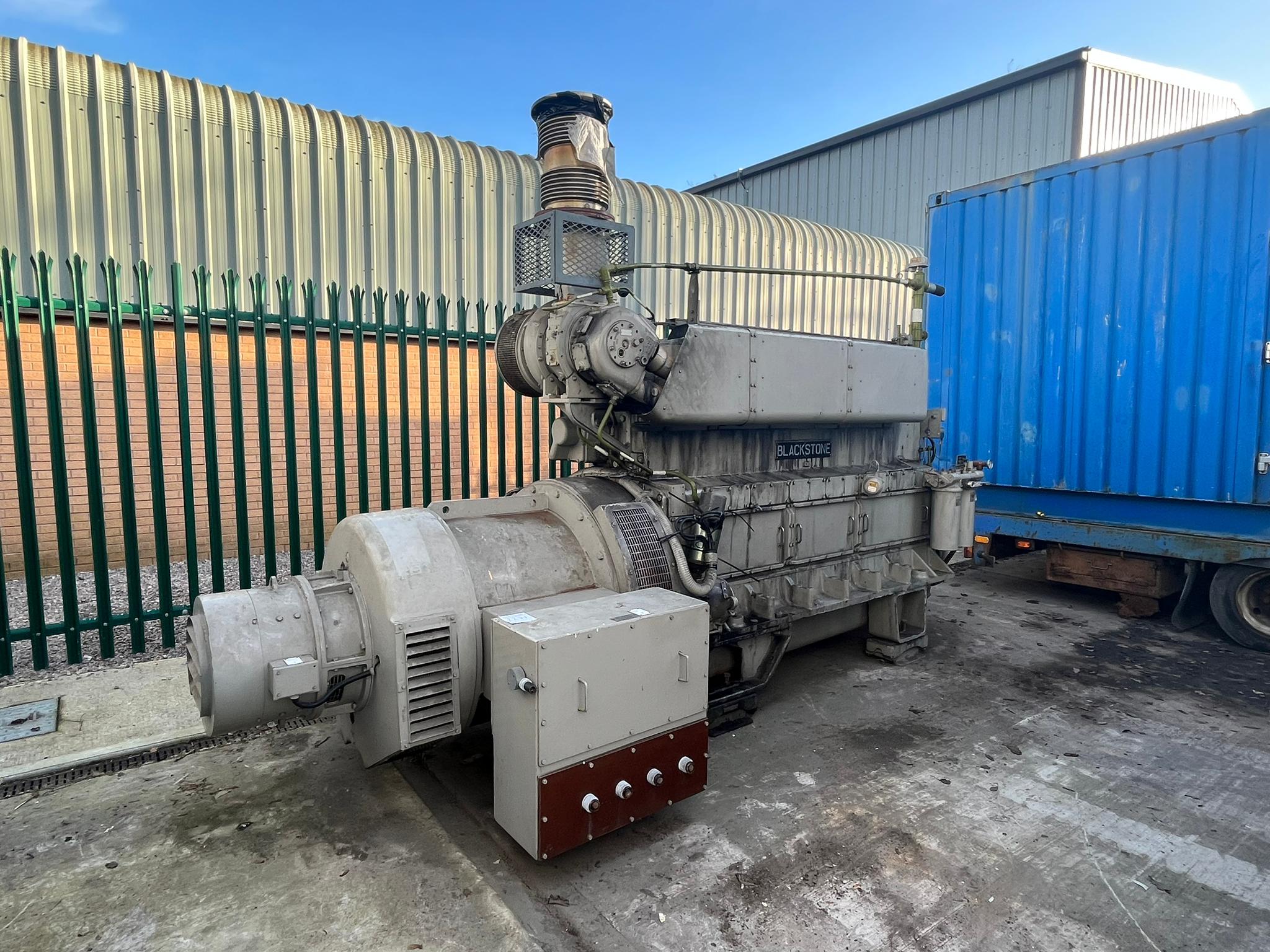 375KVA Blackstone used generator