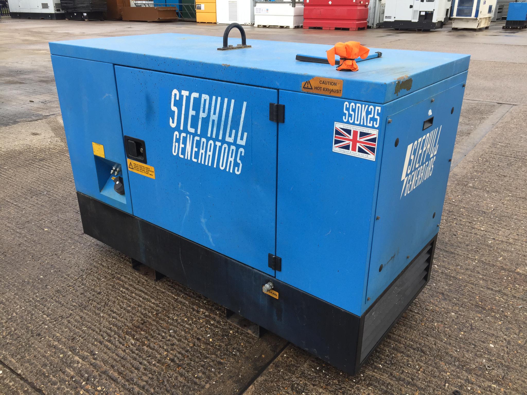 25KVA Stephill Kubota used generator