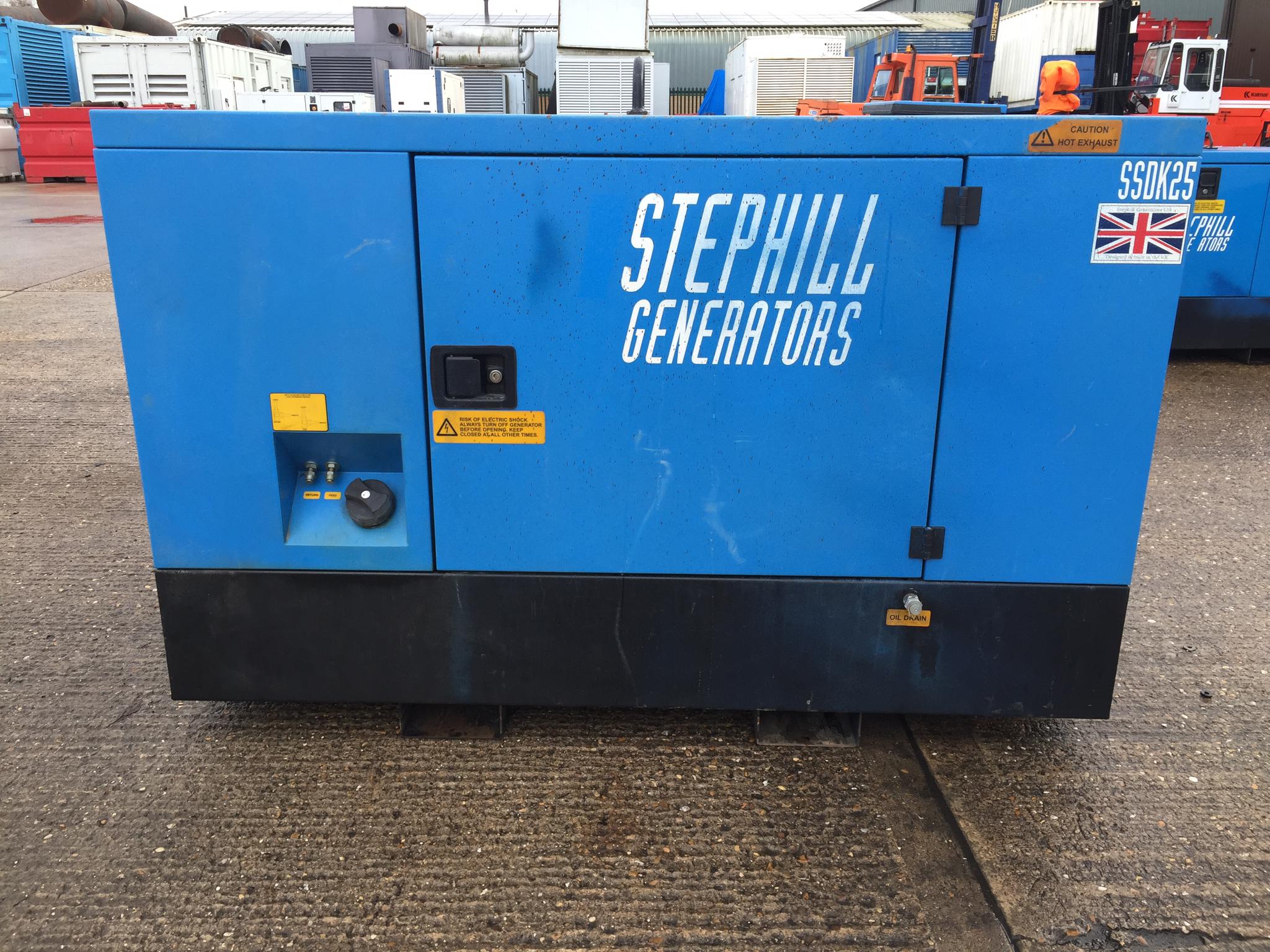 25KVA Stephill Kubota used generator