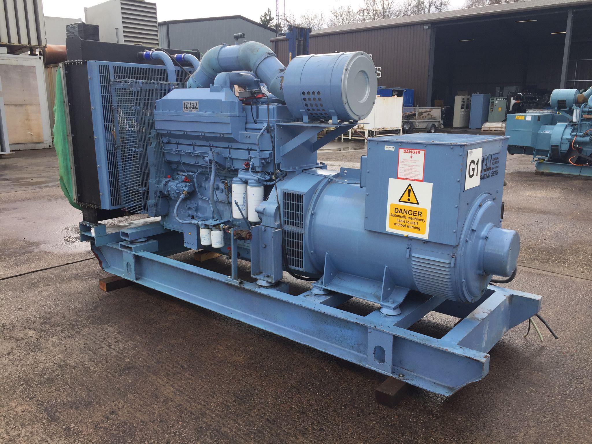 455KVA Intex Cummins used generator