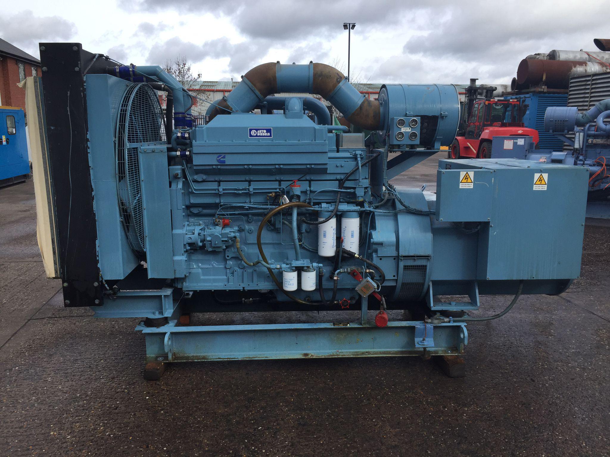 455KVA Auto Diesels Cummins used generator
