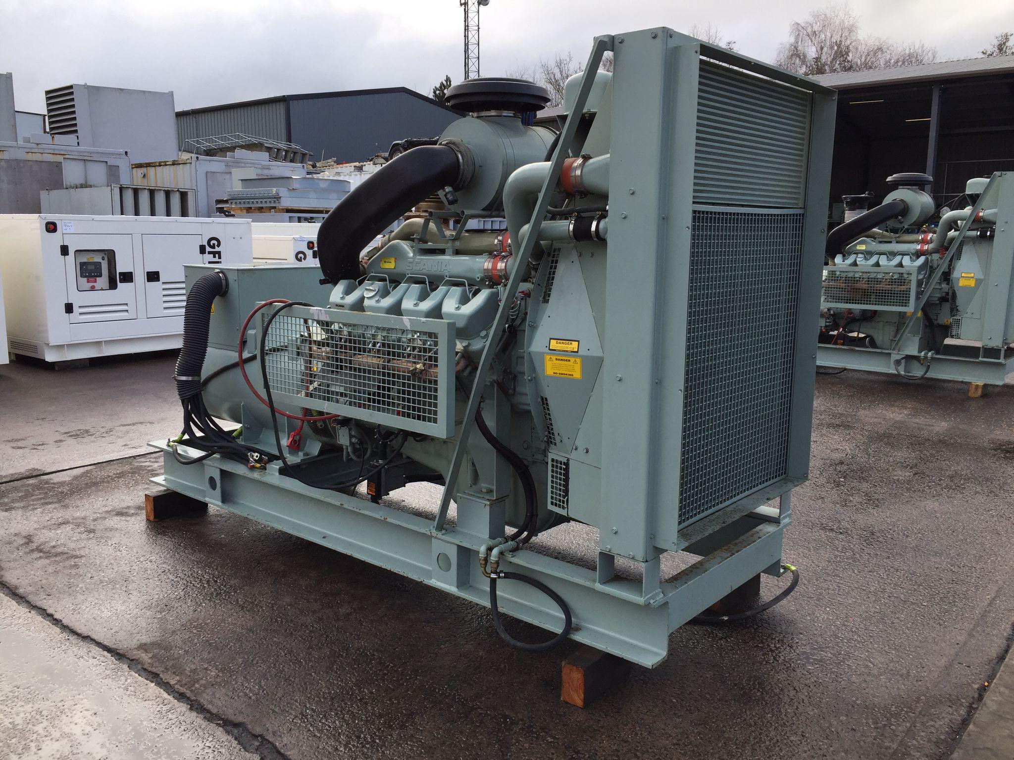 500KVA Puma Scania used generator