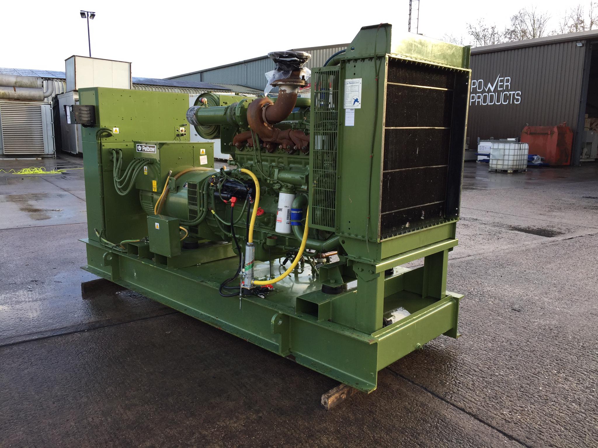 316KVA Petbow Cummins used generator