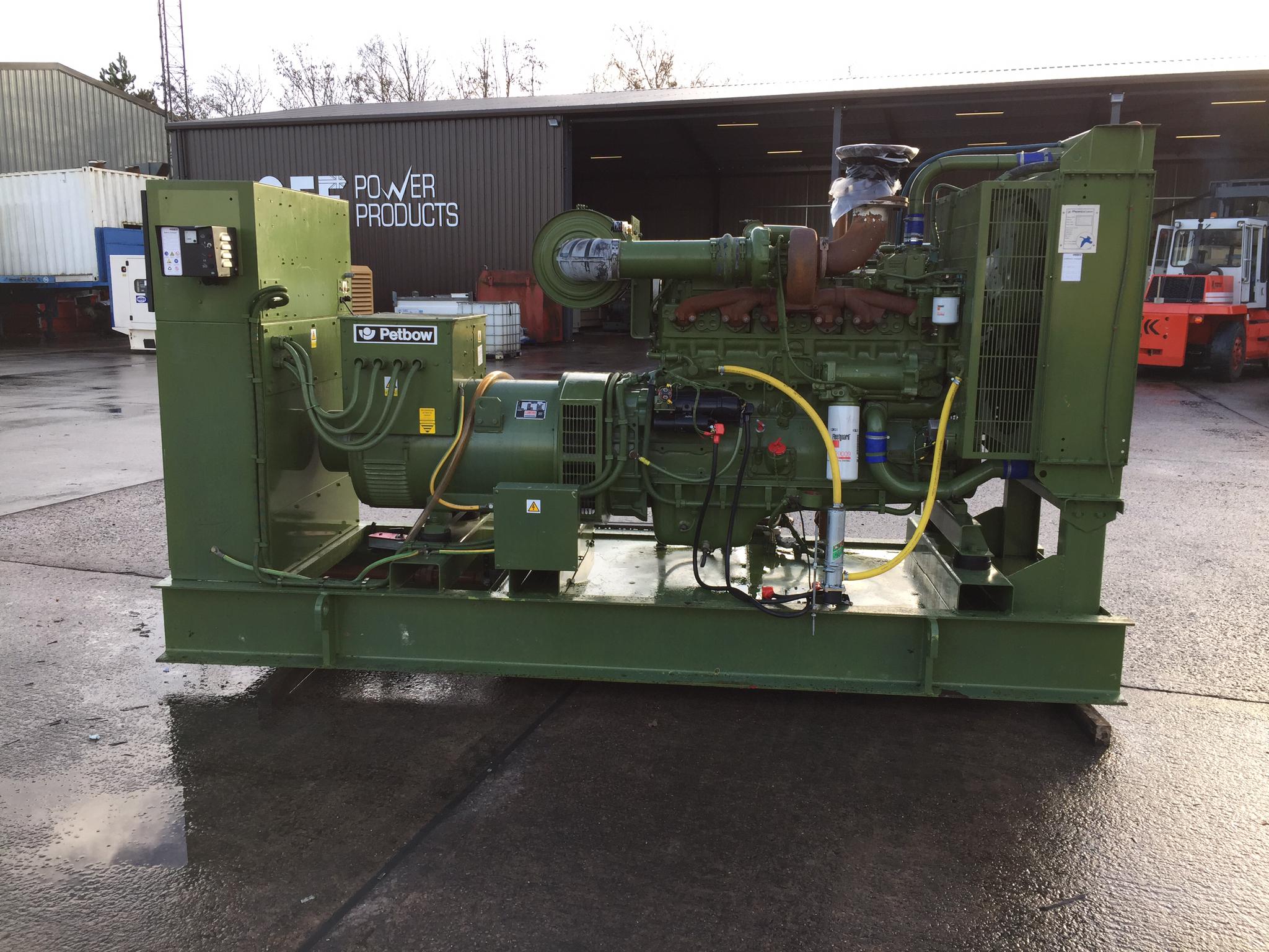 316KVA Petbow Cummins used generator