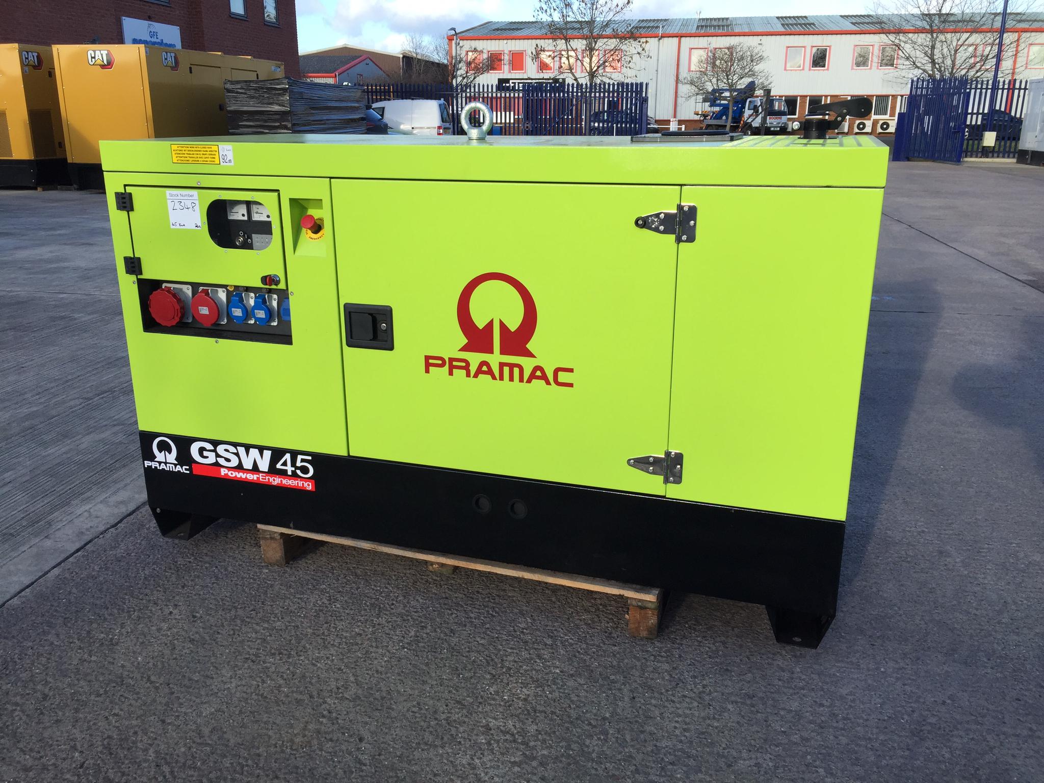 45KVA Pramac - Generac Perkins used generator
