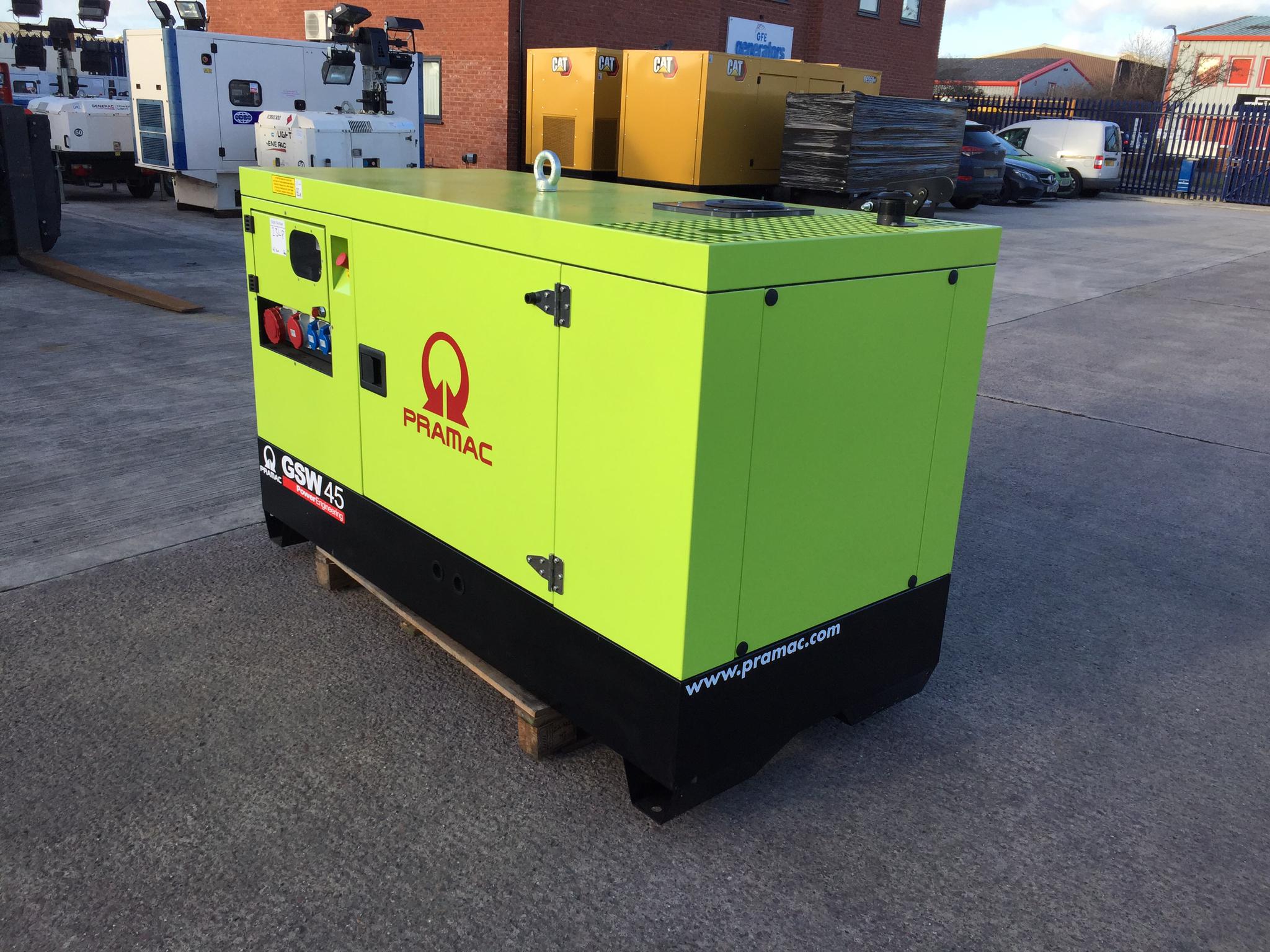 45KVA Pramac - Generac Perkins used generator