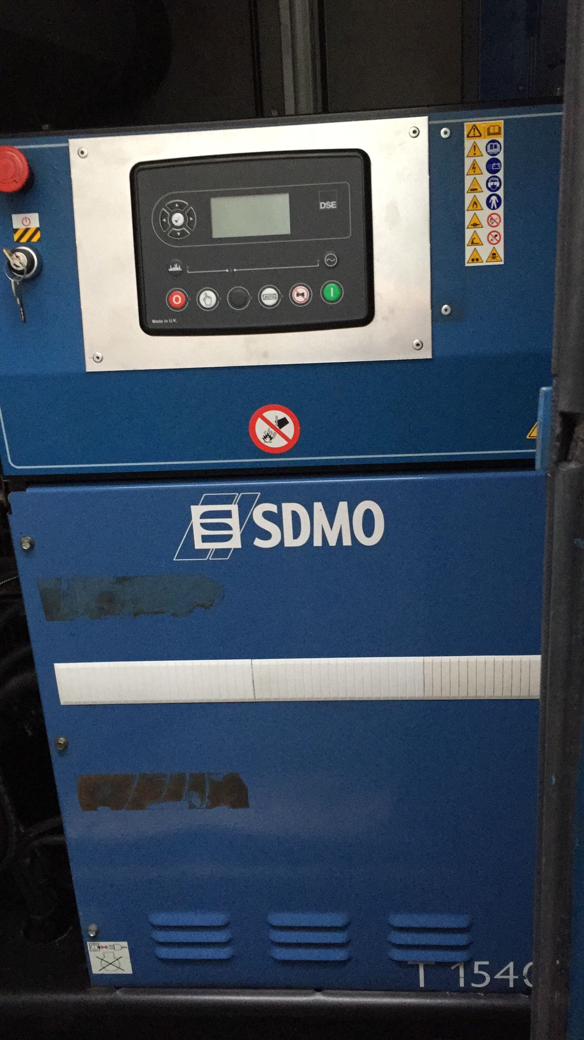 1400KVA SDMO Mitsubishi used generator